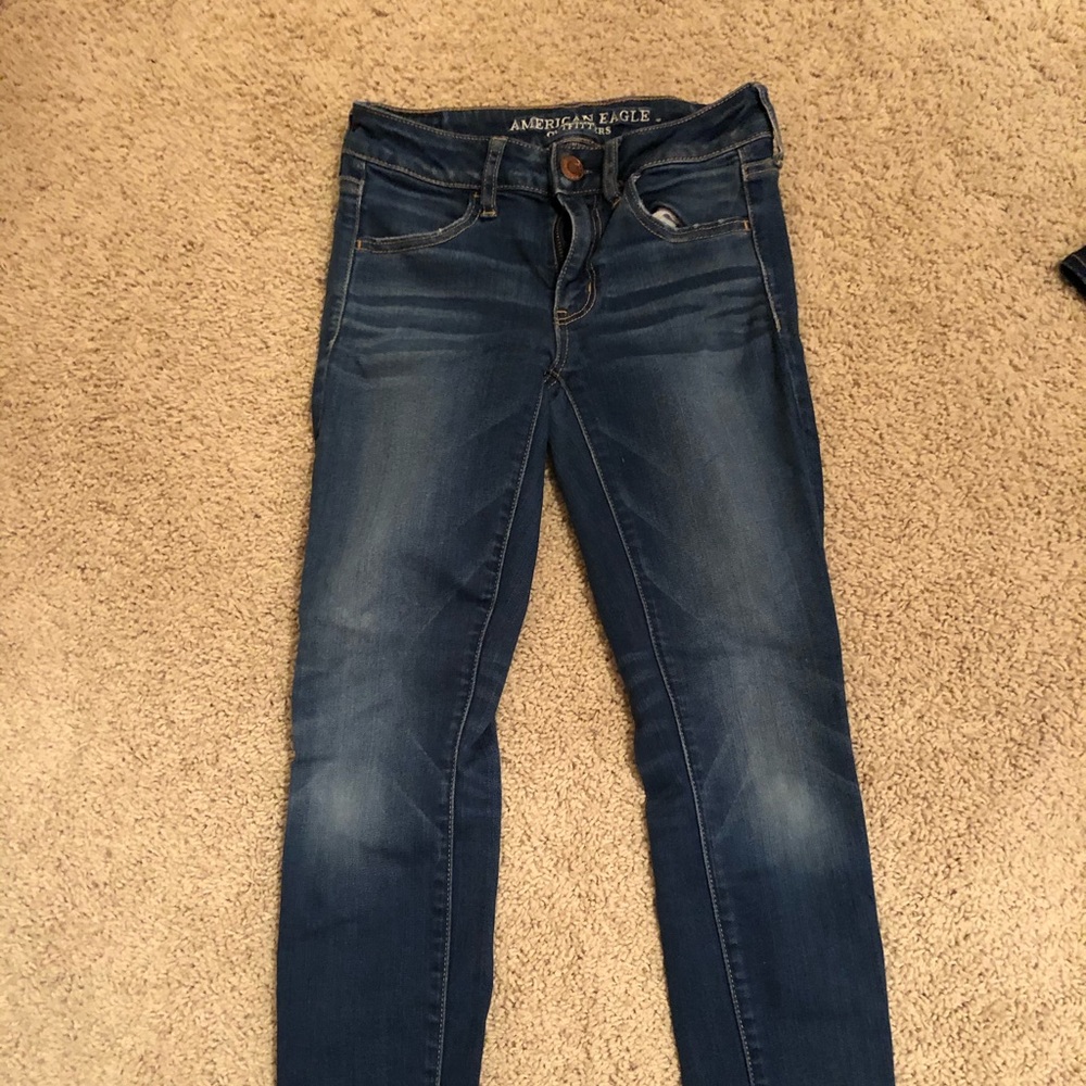 blue jeans from american eagle